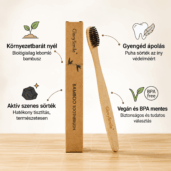 Faszenes EcoSoft Bambusz Fogkefe