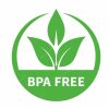 bpa-free-round-symbol-green-leaves-vector-illustration_545399-1412